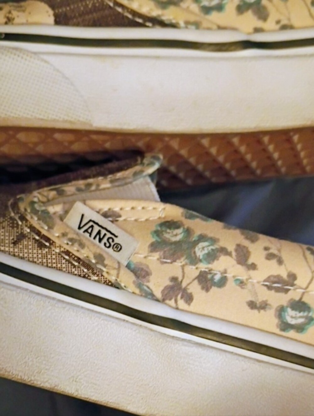 The shining Twins Slip On Vans. Women's Sz 7. EUC - Picture 4 of 5
